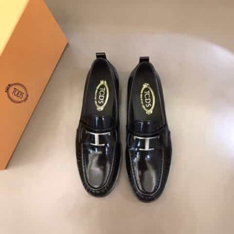 Tod's/托德斯   进口开边珠牛皮新款男士休闲皮鞋