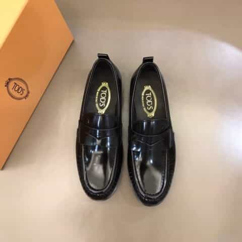 Tod's/托德斯   进口开边珠牛皮新款男士休闲皮鞋