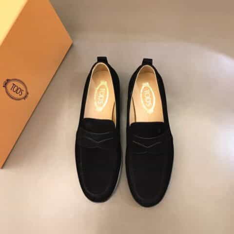 Tod's/托德斯   进口开边珠牛皮新款男士休闲皮鞋