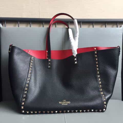 Valentino华伦天奴小牛皮大LOGO水桶包1122