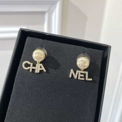 2021新款CHANEL香奈儿字母CHANEL耳钉耳环