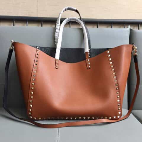 Valentino华伦天奴小牛皮大LOGO水桶包1122