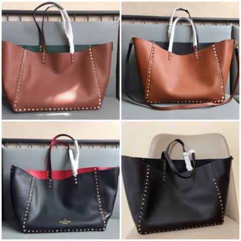 Valentino华伦天奴小牛皮大LOGO水桶包1122