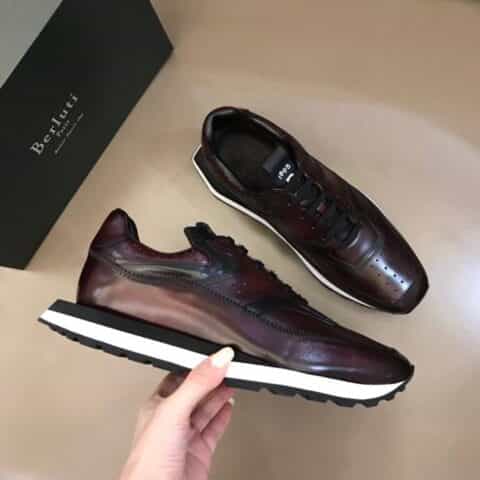 BERLUTI/布鲁提 新款Pulse男士皮革运动鞋