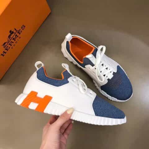 HERMES爱马仕   2021专柜新款Crew男士休闲运动鞋
