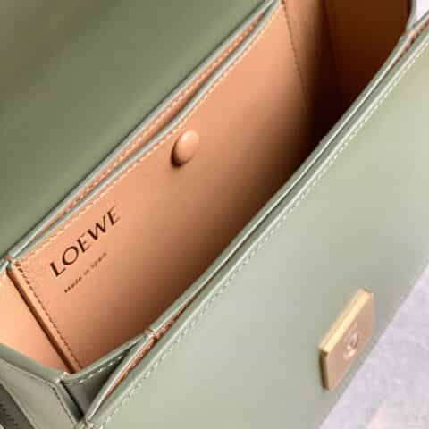 LOEWE罗意威 最新款Goya Bag 小号牛油果绿0666
