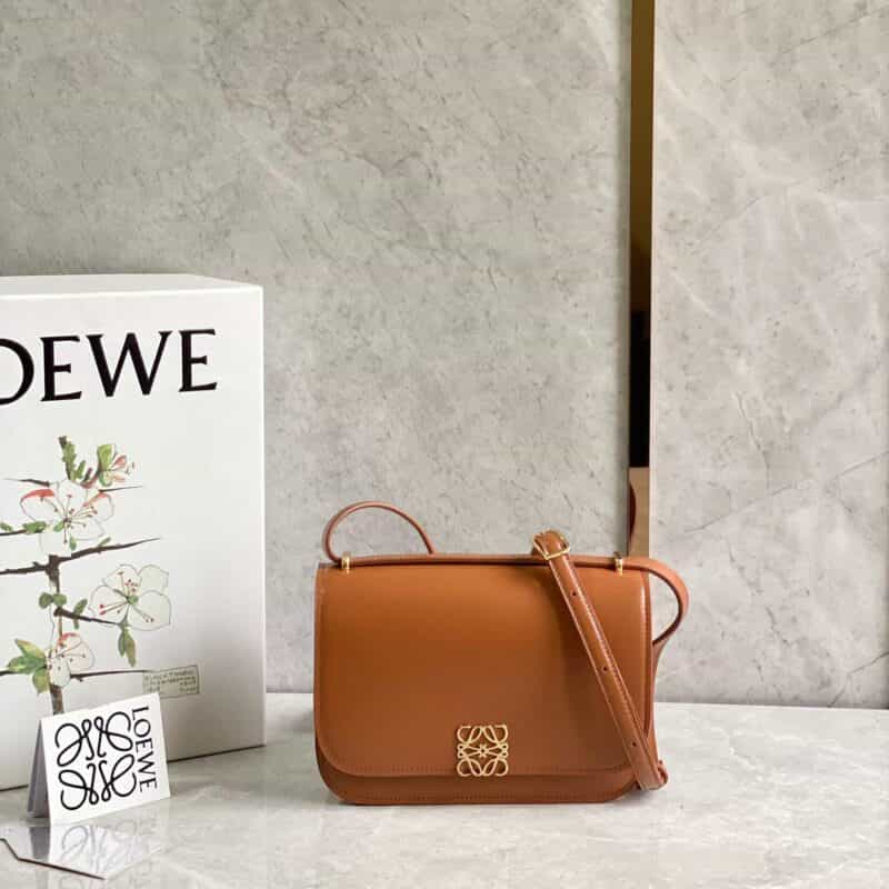 LOEWE罗意威 最新款Goya Bag 小号焦糖色0666