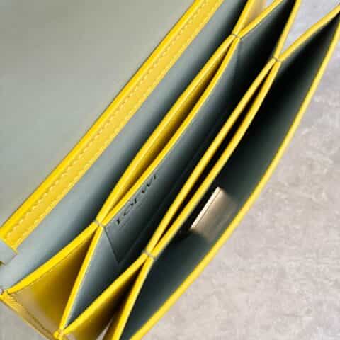 LOEWE罗意威 最新款Goya Bag Mini风琴包 0667黄