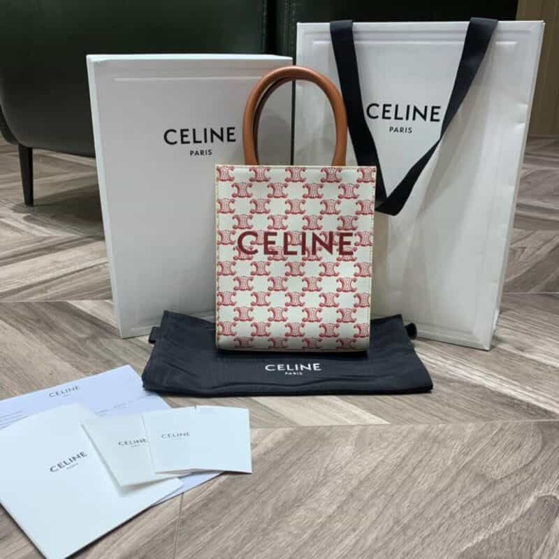 Celine思琳 Mini Cabas Tote Bag 194372红花