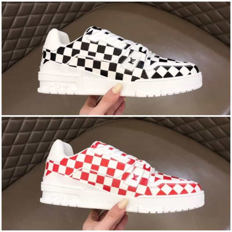 LV/路易威登   2021秋冬新品经典棋盘格Trainer运动鞋
