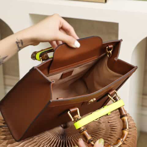 Gucci Diana竹节小号托特包 660195 17QDT 2582