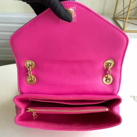 LV New Wave Chain Bag M58553玫红