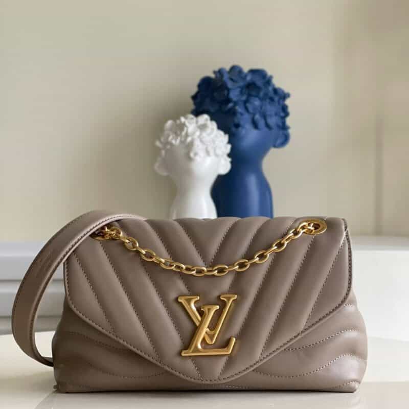 LV New Wave Chain Bag M58550奶茶色