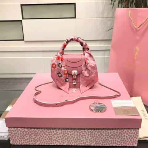 BVLGARI宝格丽意大利小牛皮翻盖包287521