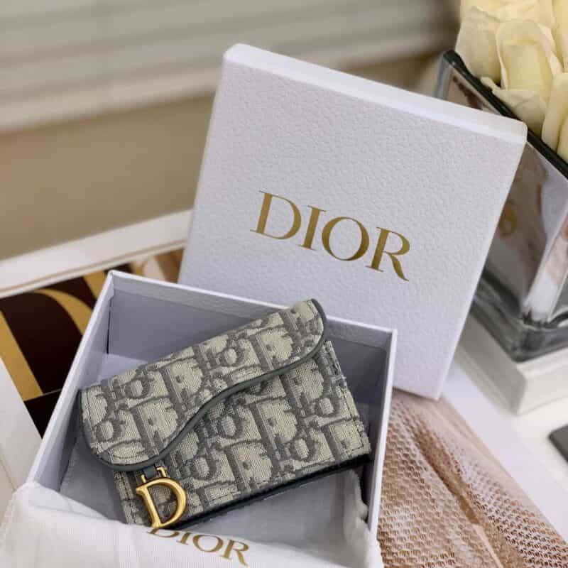 Dior 马鞍翻盖卡夹 S5611CTZQ_M932