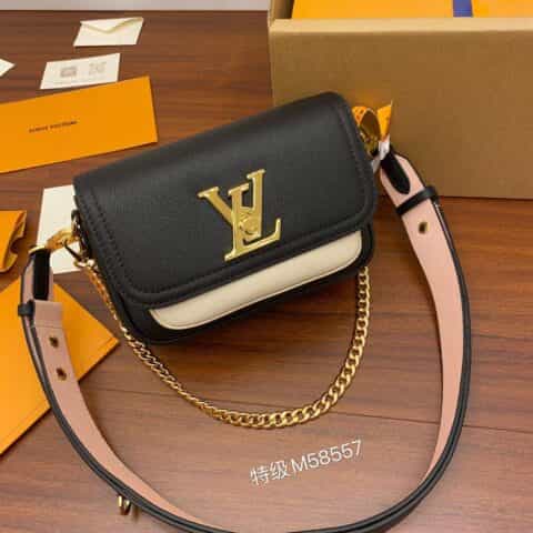 Louis Vuitton LV Lockme Tender Bag M58557黑色
