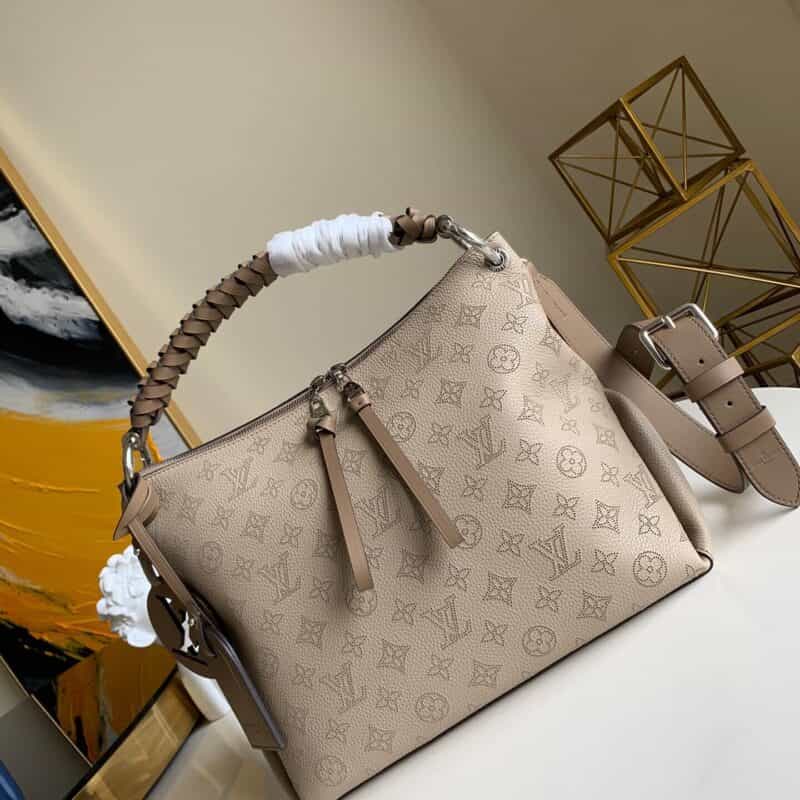 Louis Vuitton LV Beaubourg Hobo MM bag M56084象灰色