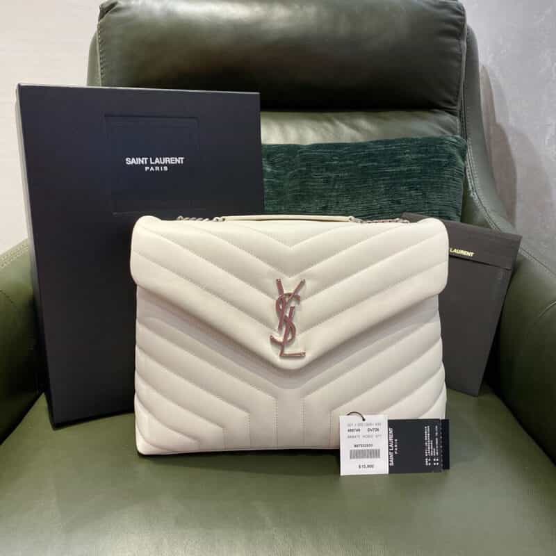 Saint laurent Ysl LouLou Y形挎包 459749白色