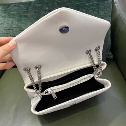Saint laurent Ysl LouLou Y形挎包 494699白色