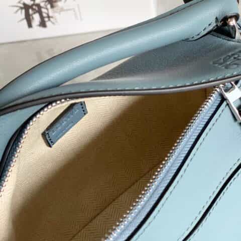 LOEWE罗意威 Mini Puzzle bag几何包 0338雾霾蓝18CM