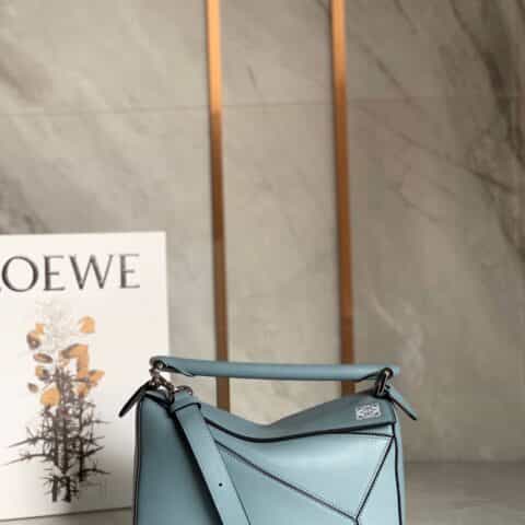 LOEWE罗意威 Puzzle bag 小号几何包 0189雾霾蓝24CM