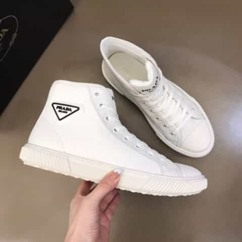 PRADA/普拉达    P 家奢品秋冬男士高帮运动鞋系列