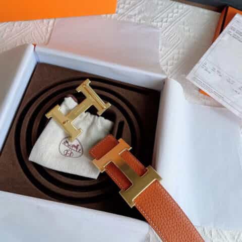 Hermès爱马仕   双面原版均是头层皮经典男士38mm腰带