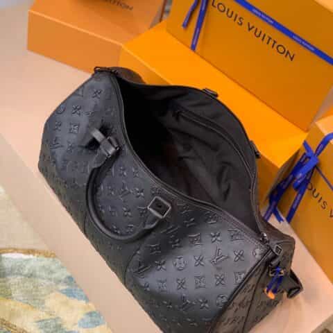 Louis Vuitton LV Keepall Bandoulière 50 旅行袋 M57963黑色