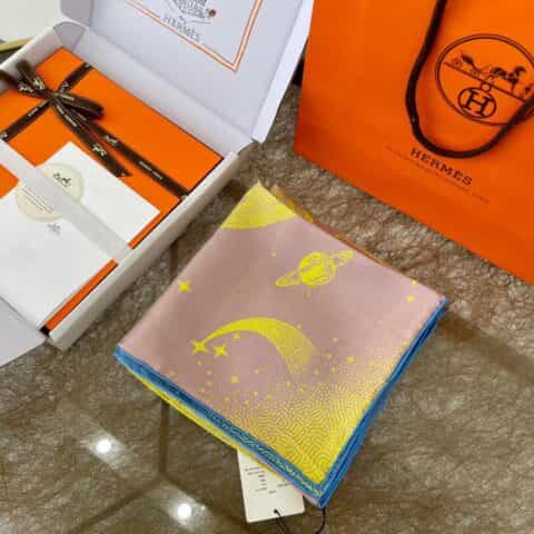 Hermes爱马仕『白月光飞马』双面丝巾