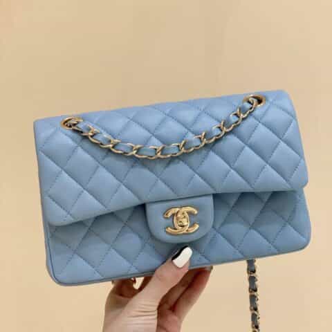 Chanel CF23 Classic flap bag A01113马卡龙羊皮