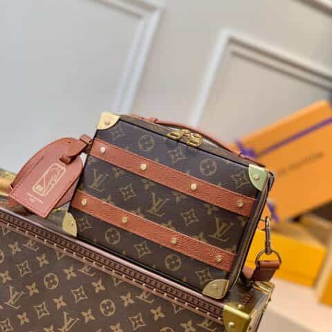 Louis Vuitton LV xNBA Handle Trunk 邮差包 M45785