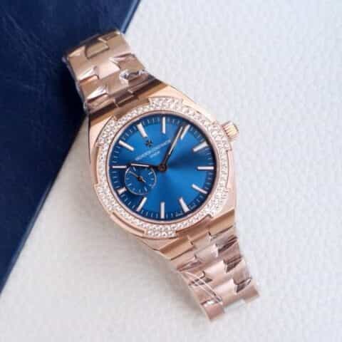 Vacheron Constantin江诗丹顿纵横四海系列OVERSEAS女款小号型v2版钢带款Cal.5300机芯腕表