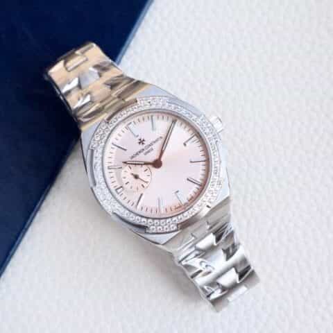 Vacheron Constantin江诗丹顿纵横四海系列OVERSEAS女款小号型v2版钢带款Cal.5300机芯腕表