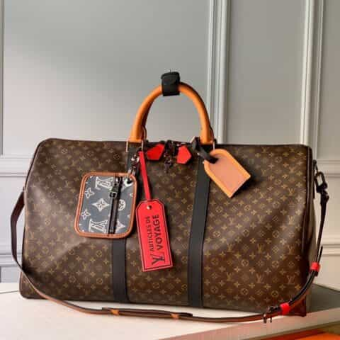 Louis Vuitton LV Keepall Bandoulière 50 旅行袋 M56855