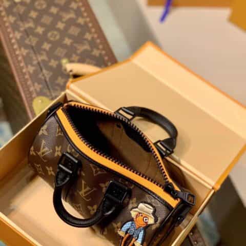 Louis Vuitton LV Keepall Nano 男士手袋 M80201
