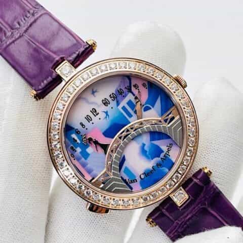 AN Factory墙裂推荐 梵克雅宝-Van Cleef&Arpels腕表系列瑞士定做石英机芯