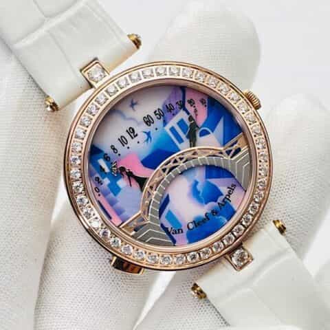 AN Factory墙裂推荐 梵克雅宝-Van Cleef&Arpels腕表系列瑞士定做石英机芯