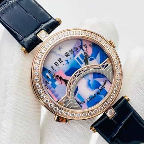 AN Factory墙裂推荐 梵克雅宝-Van Cleef&Arpels腕表系列瑞士定做石英机芯