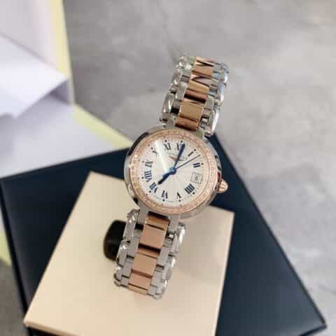 浪琴心月 L81105796 18k玫瑰金电镀浪琴系列-休闲时尚女士石英腕表