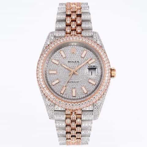 劳力士日志型满天星海鸥2824机芯腕表