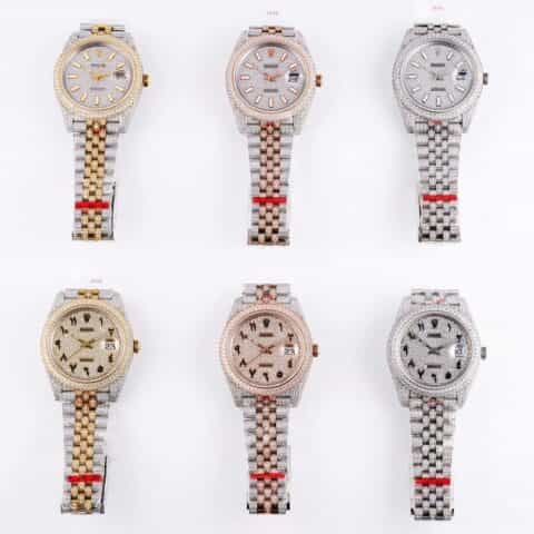 劳力士日志型满天星海鸥2824机芯腕表