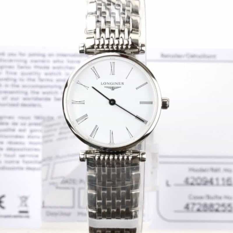 浪琴岚嘉系列超薄原装Cal.L420 瑞机士芯腕表