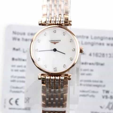 浪琴岚嘉系列超薄原装Cal.L420 瑞机士芯腕表