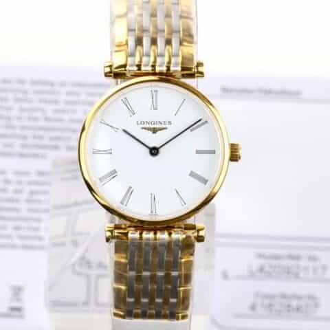 浪琴岚嘉系列超薄原装Cal.L420 瑞机士芯腕表