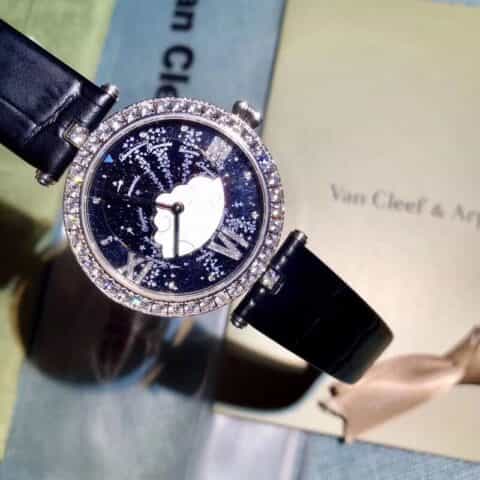 梵克雅宝•许愿 全年12次流星雨绘于表盘 十二星座系列 Lady Arpels Heures Filantes腕表