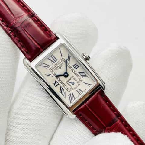 V2升级版浪.琴表黛绰维纳鳄鱼皮系列L178石英机芯腕表