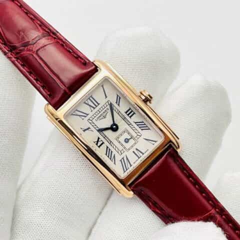 V2升级版浪.琴表黛绰维纳鳄鱼皮系列L178石英机芯腕表