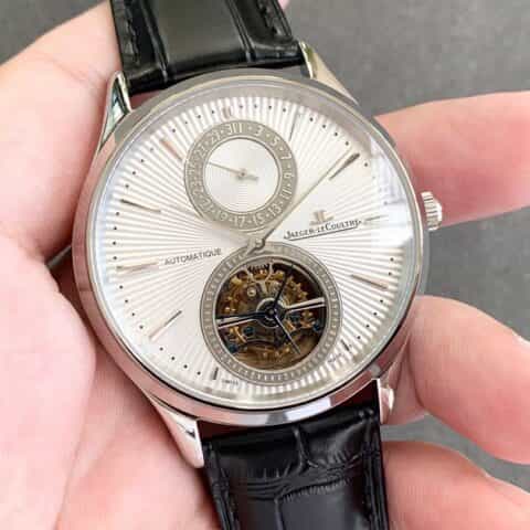 新品积家大师系列 型號13234E1機芯cal.978 自動上鍊Tourbillon中軸陀飞轮日期顯示系列腕表