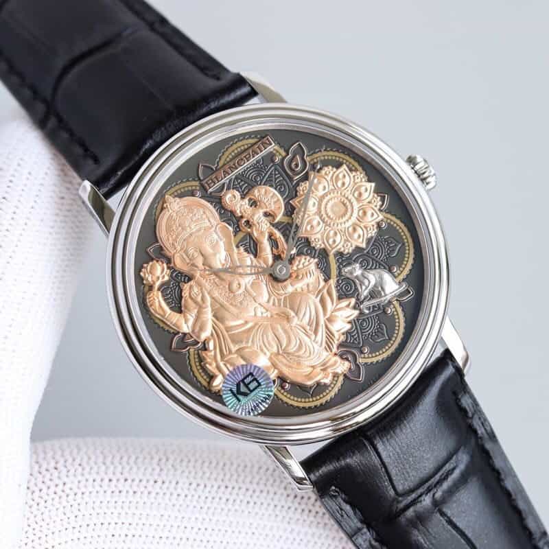 宝泊(BLANCPAIN)Villeret系列 象头神格涅什款孤品腕表