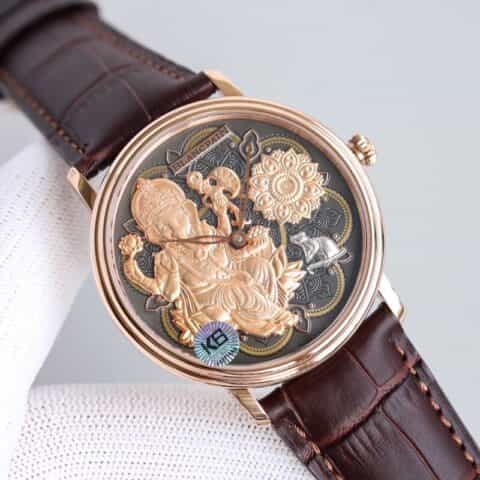 宝泊(BLANCPAIN)Villeret系列 象头神格涅什款孤品腕表